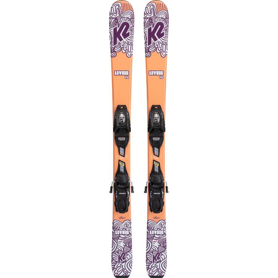 K2 Luv Bug Ski + FDT 4.5 Binding - 2022 - Kids' - Kids