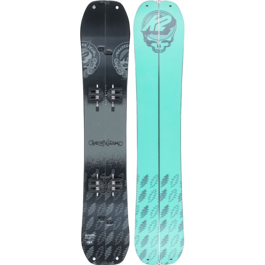 K2 Marauder Grateful Dead Syf Split Snowboard Package - 2023