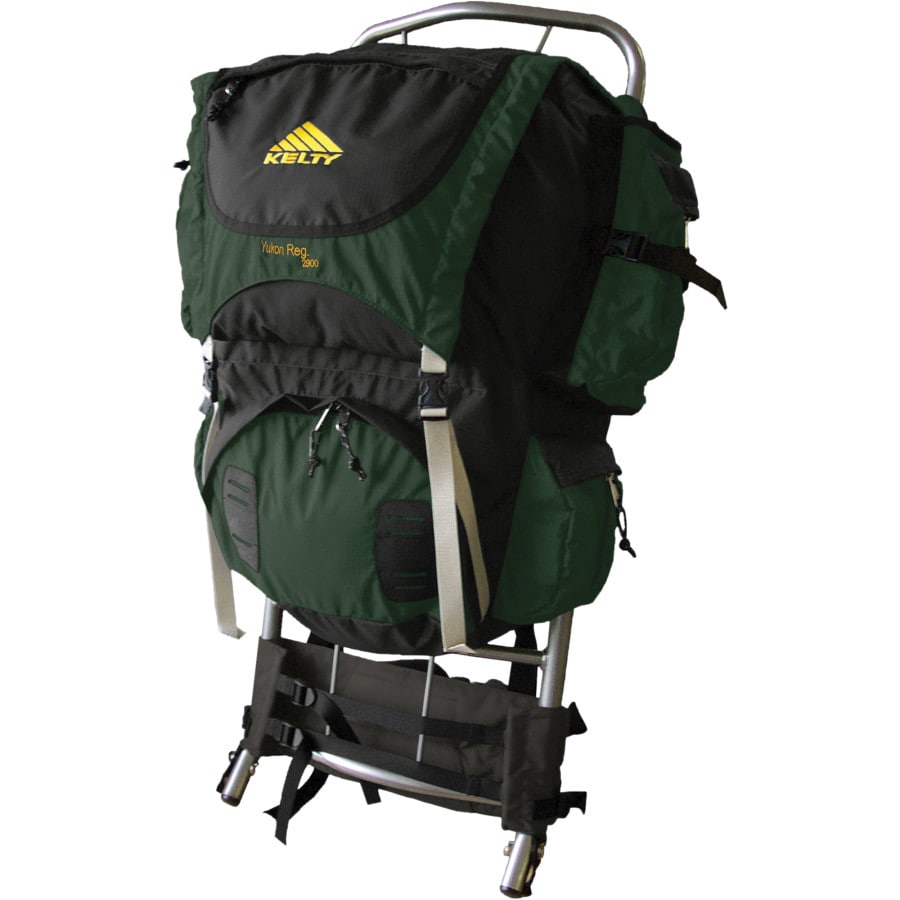 KELTY TREKKER 3950 backpack external frame hiking camping green NICE