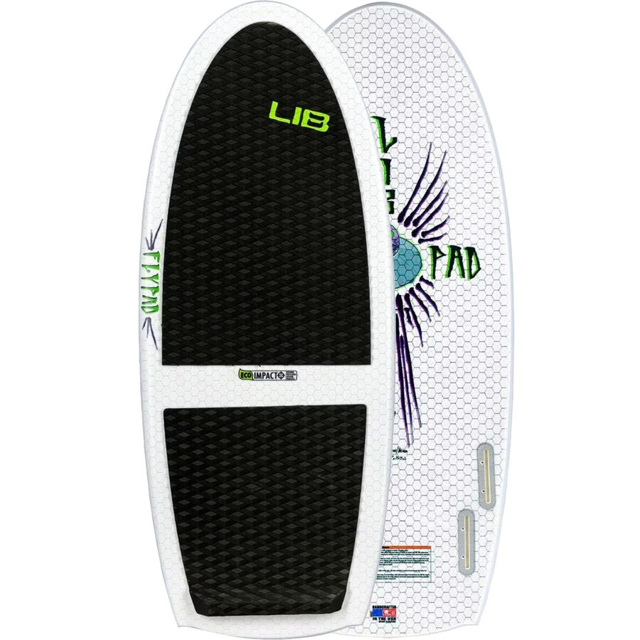 LIBTECH ウェイクサーフィン FLY PAD 4.0” 美品です。 Lib Technologies Fly-Pad Wakesurf Board - Wake