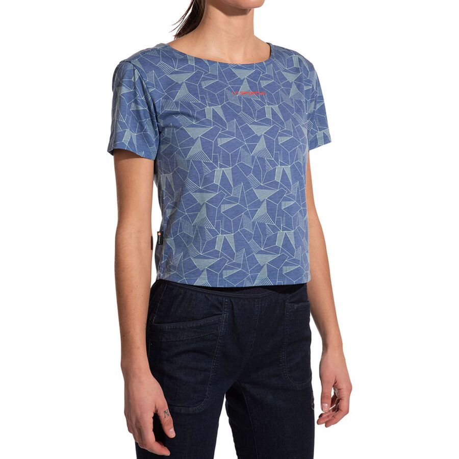 (取寄) スポルティバ レディース ディメンション Tシャツ - ウィメンズ La Sportiva women Dimension T-Shirt - Women's Everglade/Juniper La Sportiva Women's Dimension T-Shirt