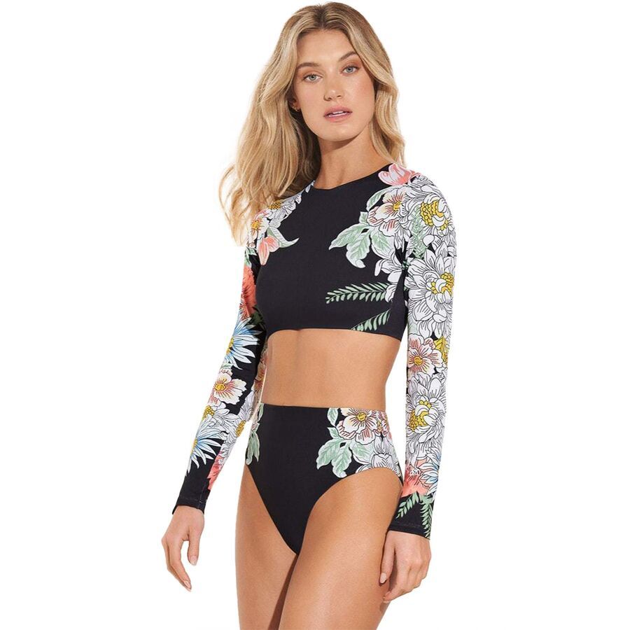 ★andar★ Airtouch face long sleeve crop top Ghost Face Girls Crop Long-Sleeve Top | Hot Topic