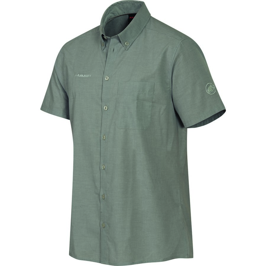 MAMMUT マムート Trovat Shirt グレー BDシャツ 刺繍ロゴ Mammut Trovat Shirt - Men's - Clothing