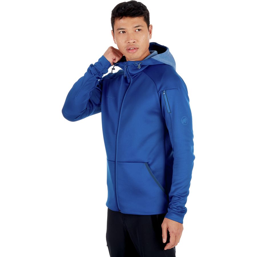 mammut logo ml hooded jacket men
