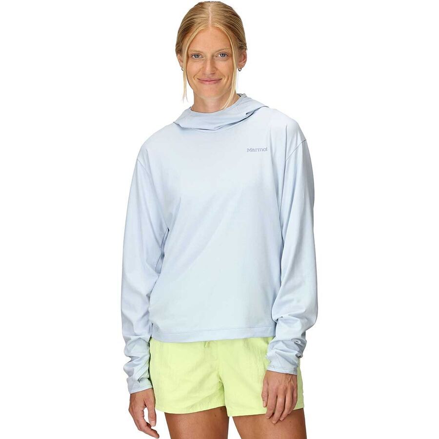 (取寄) マーモット レディース ブーディ - ウィメンズ Marmot women AirExchange SolarShield Hoodie - Women's Agate Green Marmot AirExchange SolarShield Hoodie - Women's - Clothing
