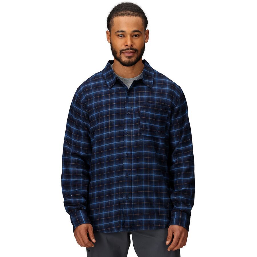 (取寄) マーモット メンズ ライトウェイト フランネル ロング スリーブ Marmot men Lightweight Flannel Long Sleeve Artic Navy Marmot Lightweight Long-Sleeve Flannel Shirt - Men's - Clothing