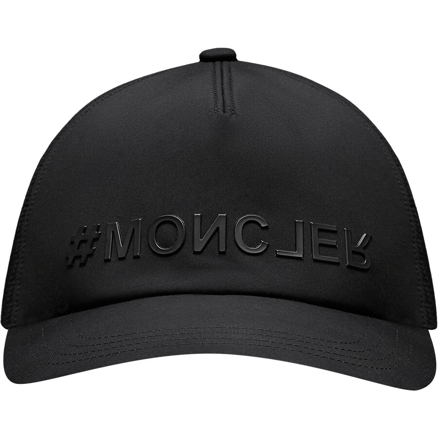 Moncler Black Logo Baseball Cap Hat Size S Women’s Elastic Back Moncler Baseball Cap in Black | FWRD main image 4