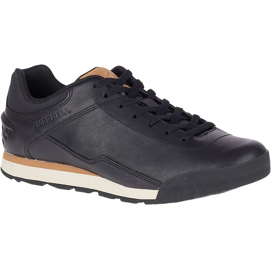 Merrell burnt rocked best sale leather