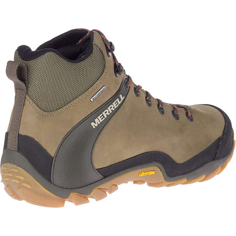 men's chameleon 8 leather mid waterproof