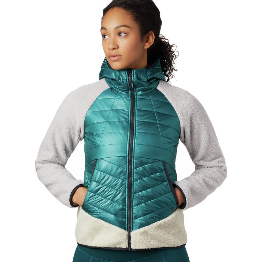 Mountain Hardwear Altius Hybrid Hoody Women dive 2019 Jacket
