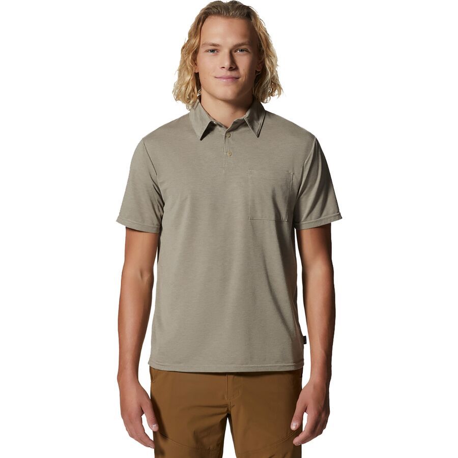 Mountain Research × SCYE BASICS Polo YEL Mountain Research × SCYE