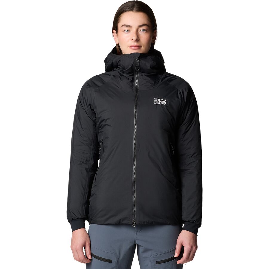 スノーボード MOUNTAINHARDWEAR STATIC JACKET WOMEN Mountain Hardwear Storm Whisperer Insulated Jacket - Women's