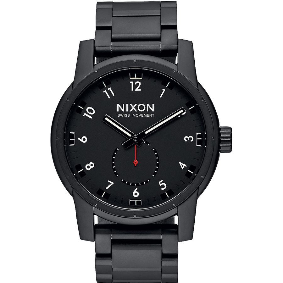 NIXON PATRIOT ブラック腕時計 ALLBK.jpg