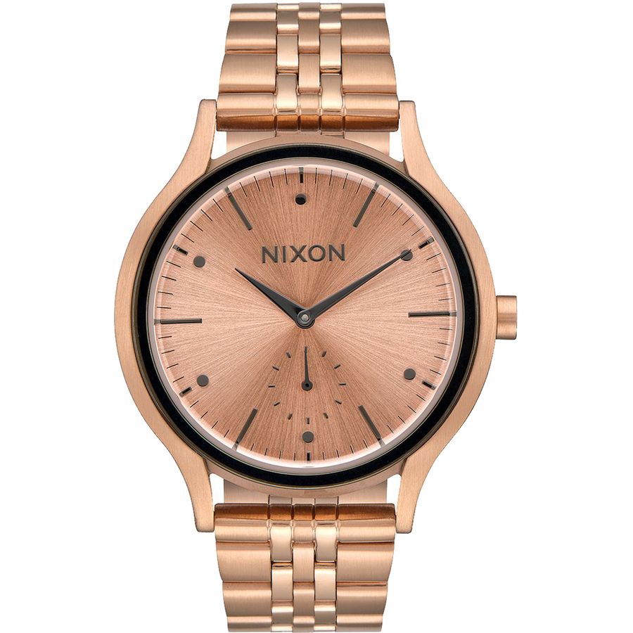 Nixon sala leather watch sales