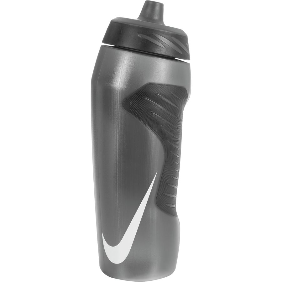 Nike Hyperfuel Squeezable Water Bottle 24 Oz Black/Grey