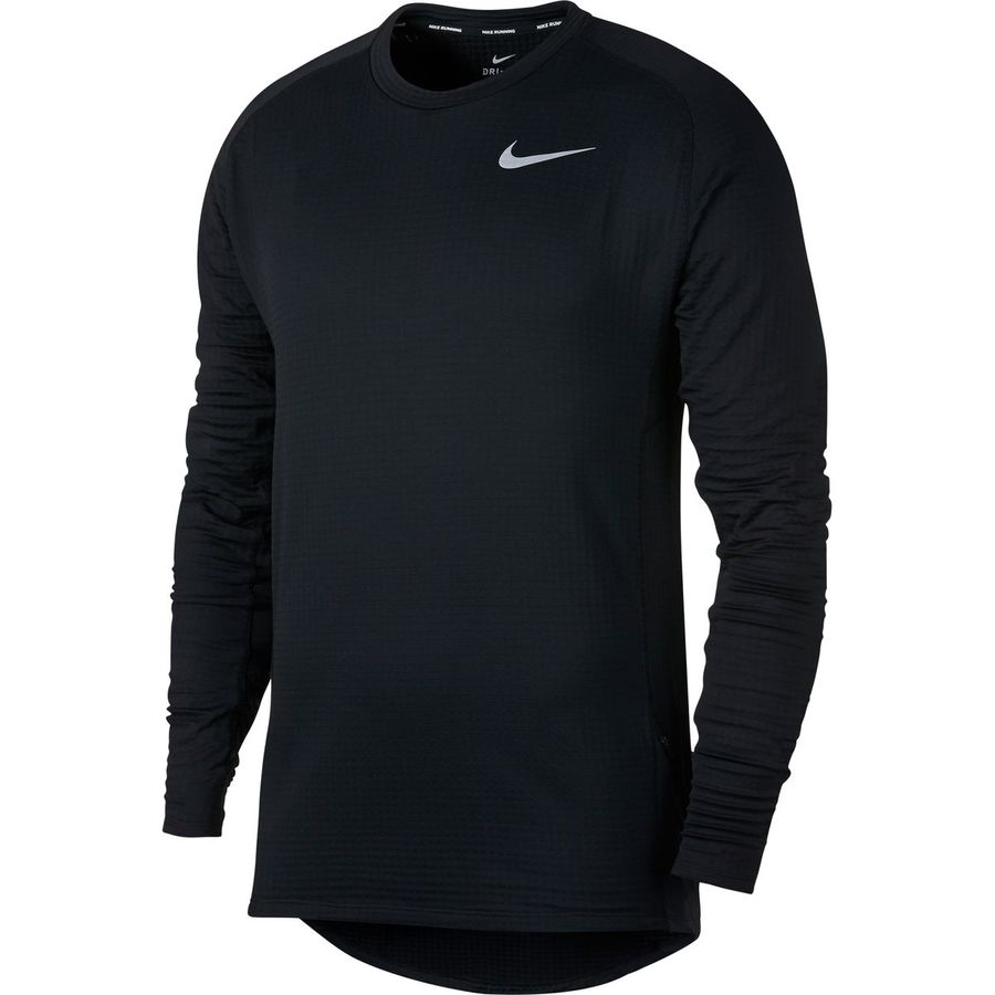 Nike men's therma sphere element long sleeve crew running shirt deals