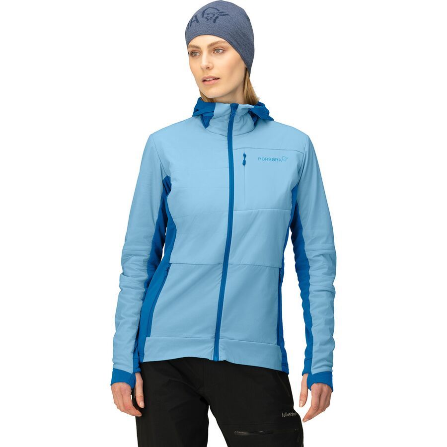 Norrona Falketind Alpha90 Insulated Zip Hooded Jacket - Women's