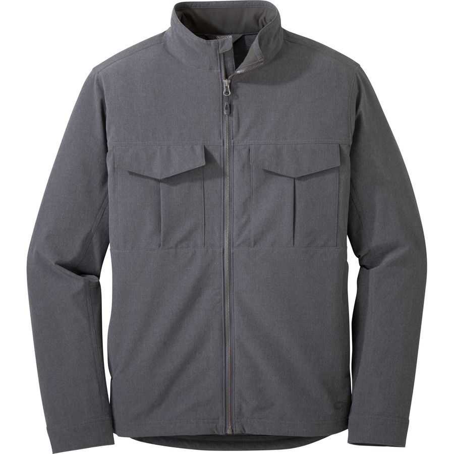 grey field jacket mens