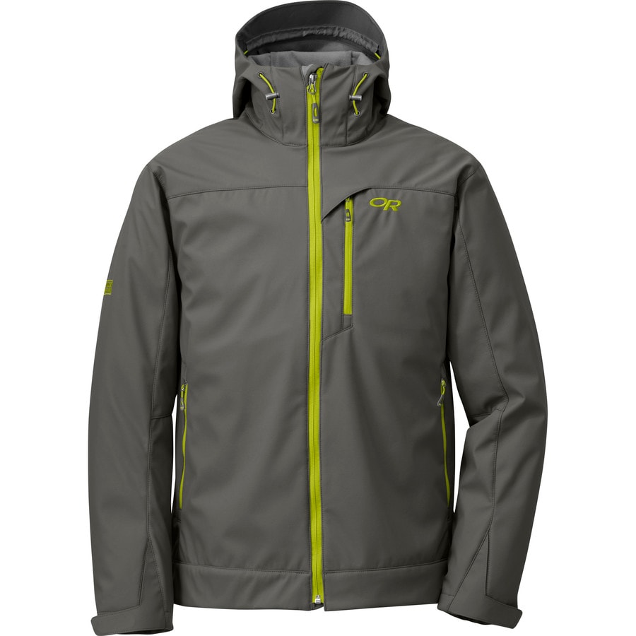 Outdoor Research Transfer Hooded Softshell Jacket - Men's | Backcountry.com