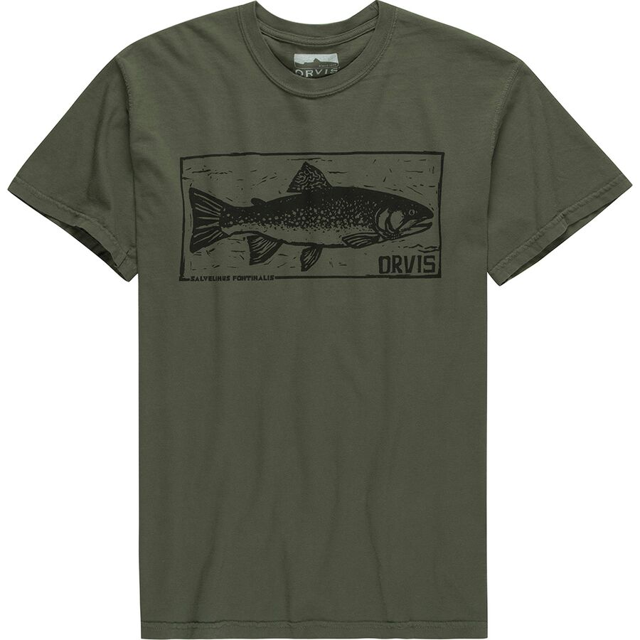 Orvis Brook Trout Stamp T-Shirt - Men's - Clothing