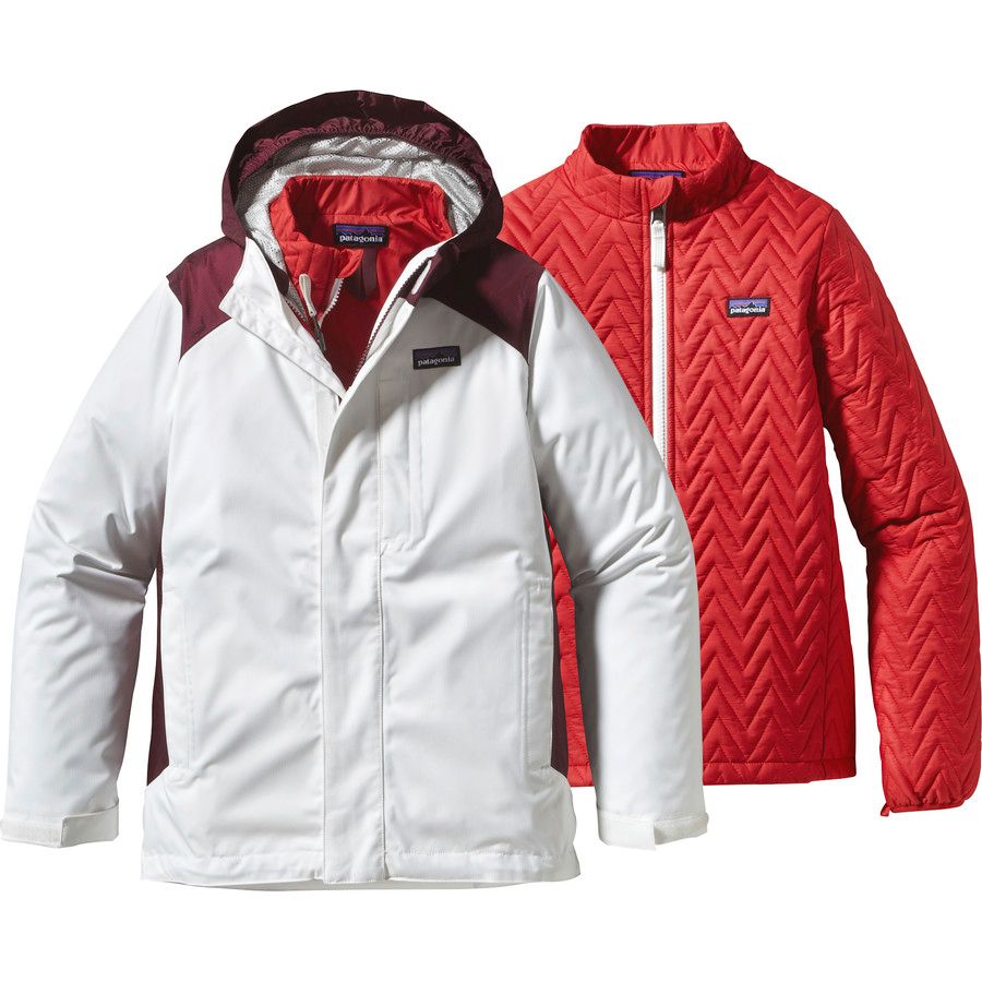 Patagonia Girl's 3-IN-1 jacket&pants:S Girls' 3-in-1 Jacket