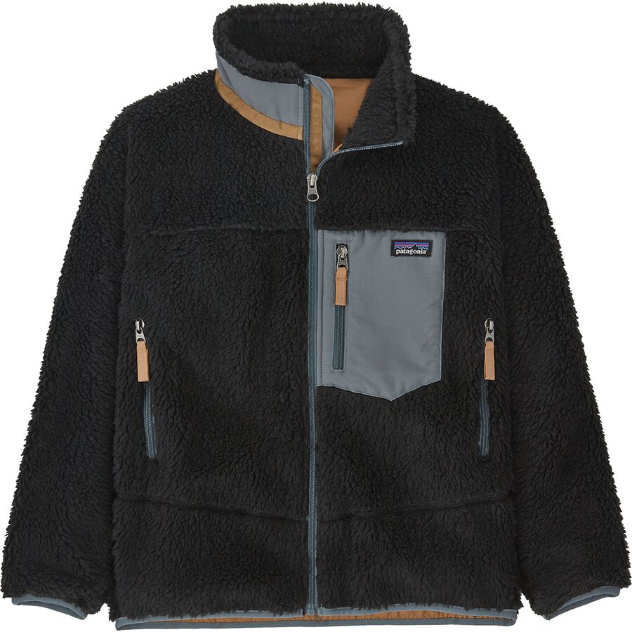Patagonia Kids' Retro-X Jacket - Boys' Fleece - Black - 65625 - L