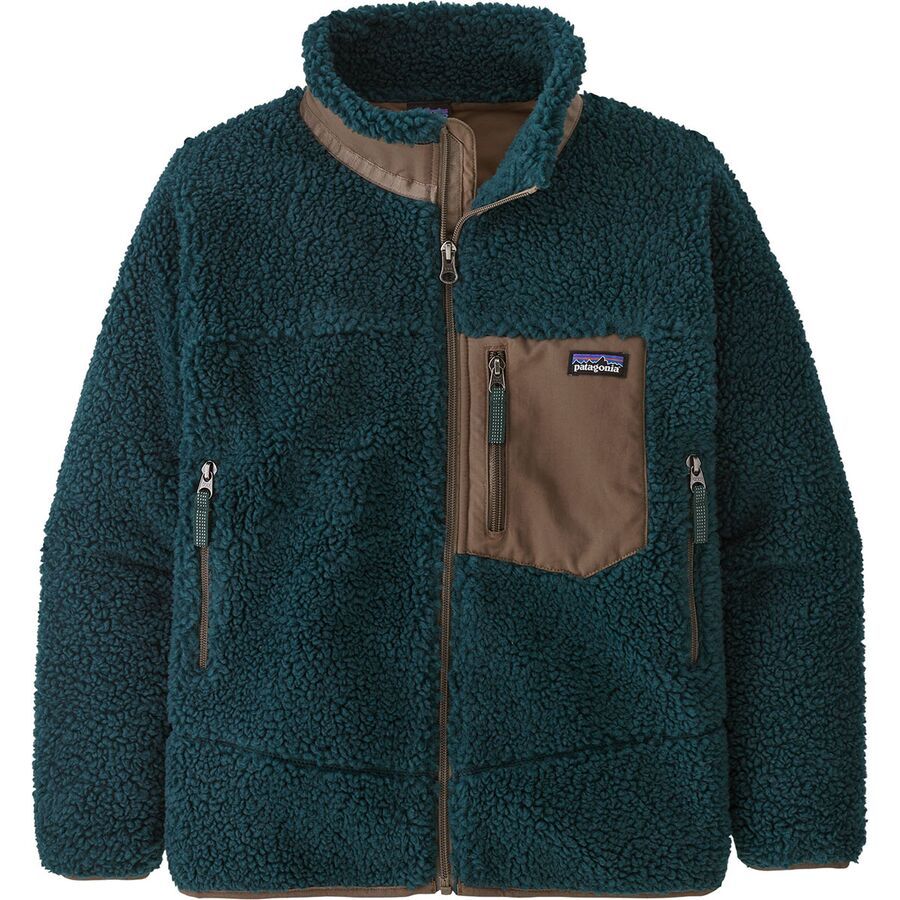 dark green fleece jacket