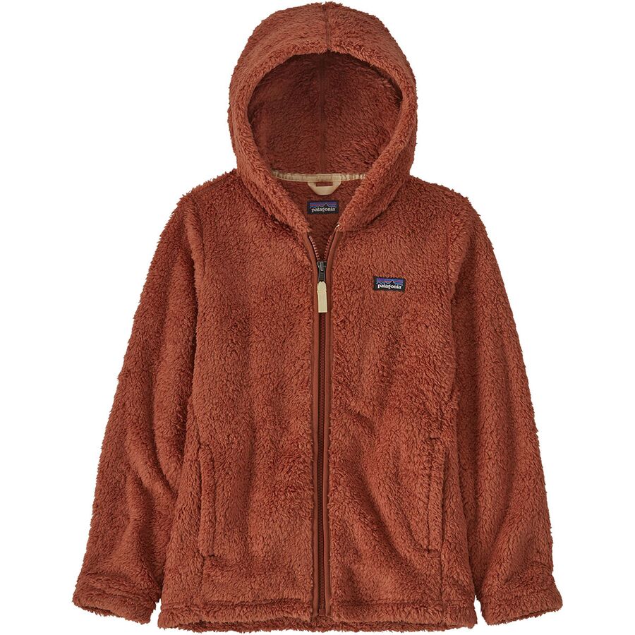 Patagonia Girls' Los Gatos Fleece Hoody, Sisu Brown / Large