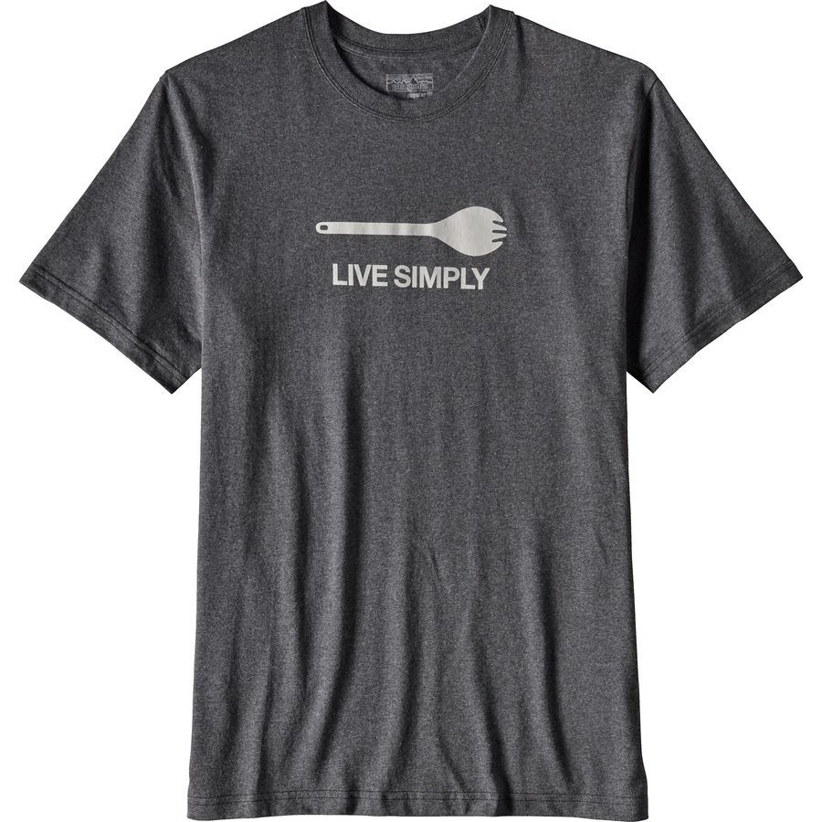 Patagonia Live Simply Spork Responsibili-tee Shirt - Men's - Clothing