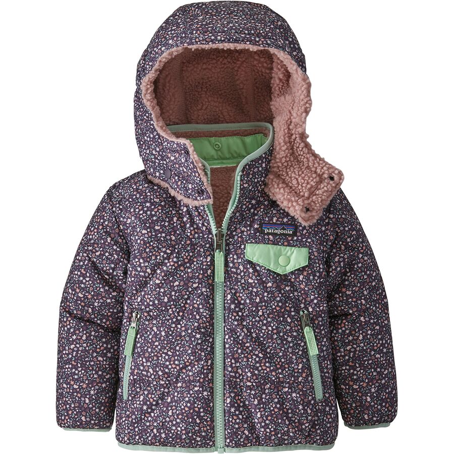 Patagonia Reversible Tribbles Hooded Jacket Infant Girls Kids