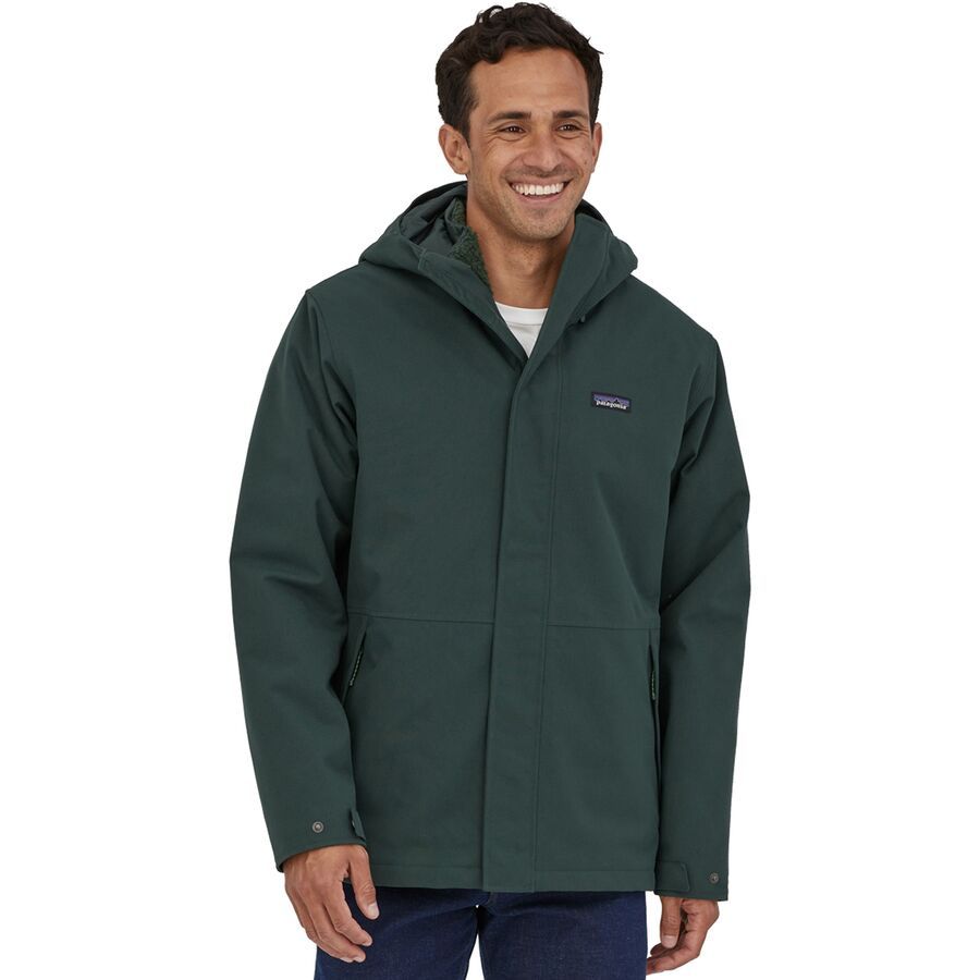 red leather fur jacket