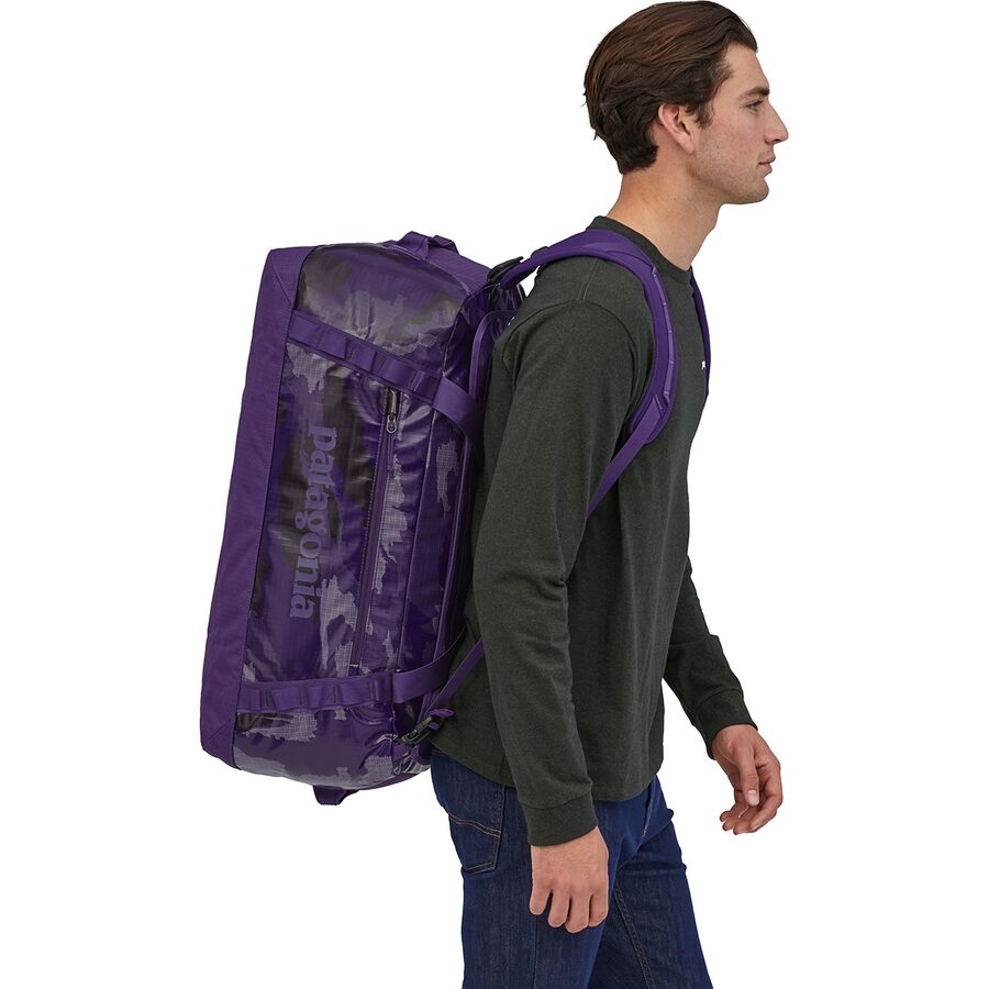 patagonia black hole duffel 60l carry on plane