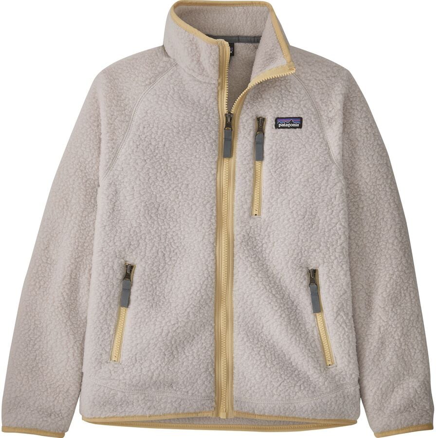 Pile Fleece Coat - Light beige - Kids