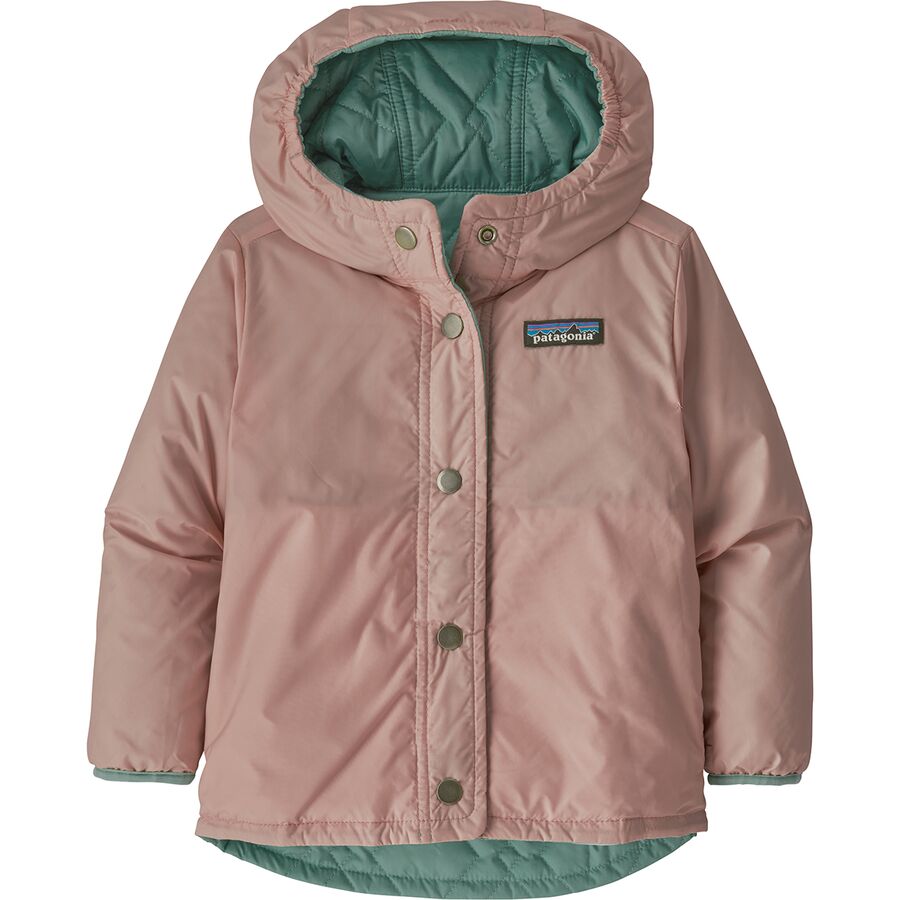 patagonia baby reversible diamond quilt hoody