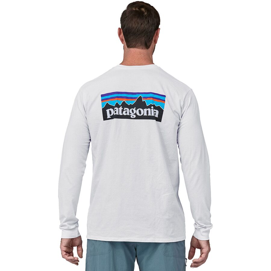 Patagonia long sleeve shop tee sale