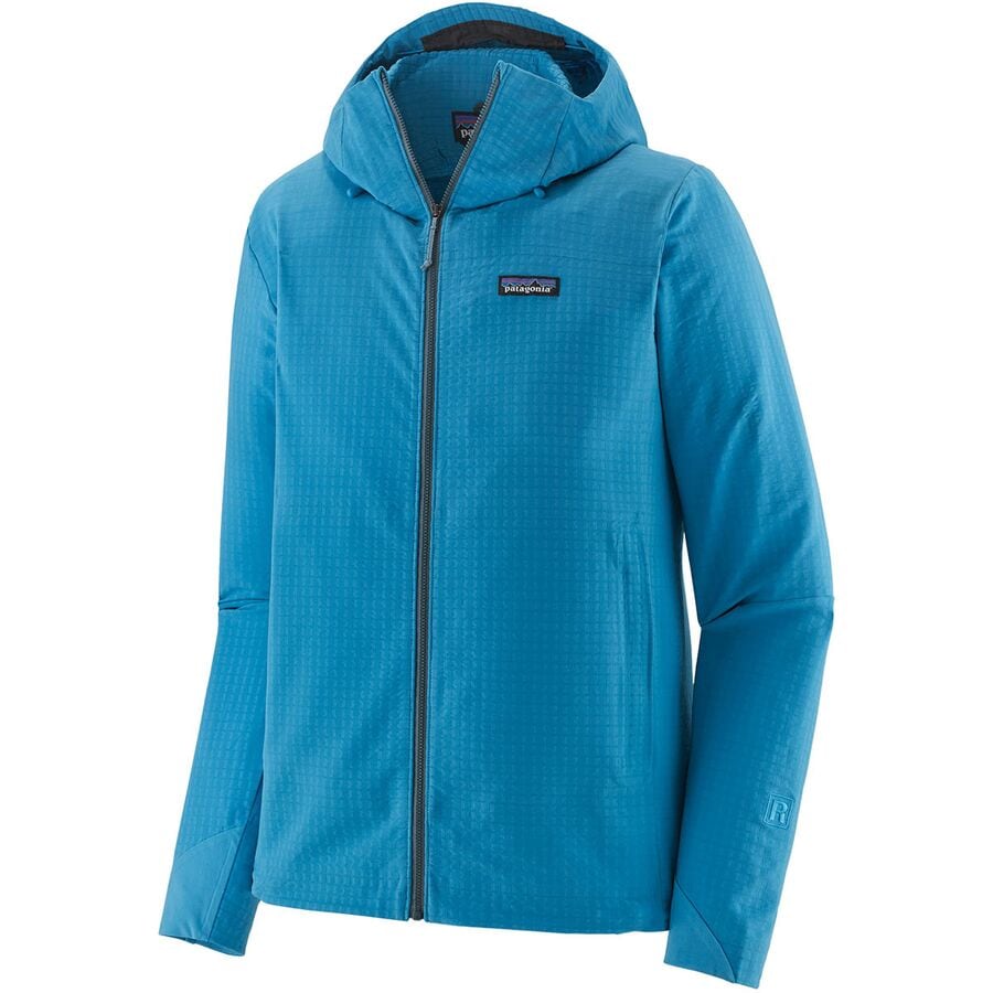 Patagonia r1 hoody balkan blue cheap