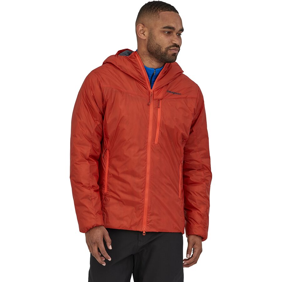 Patagonia Men\u0026s Das Light Insulated Hoodie Orange XL