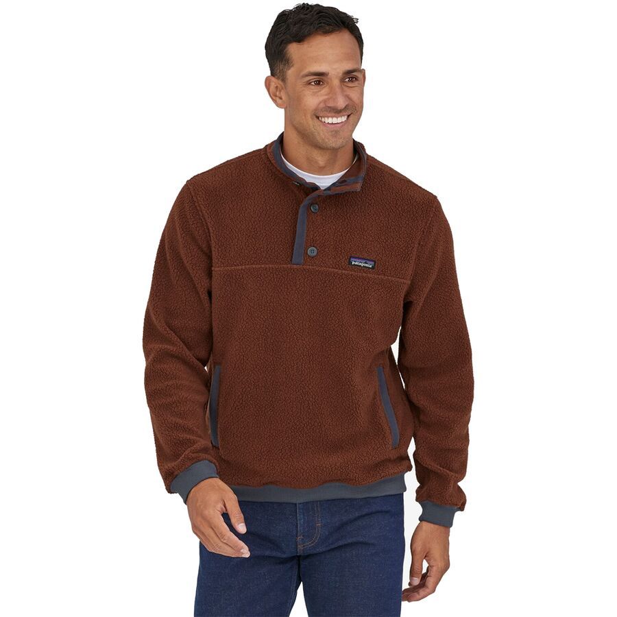 patagonia men's polyester fleece pullover