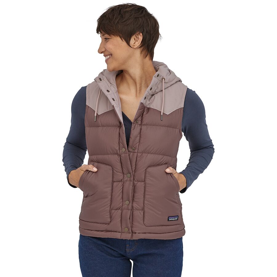 Patagonia women's bivy on sale hooded vest buffalo green