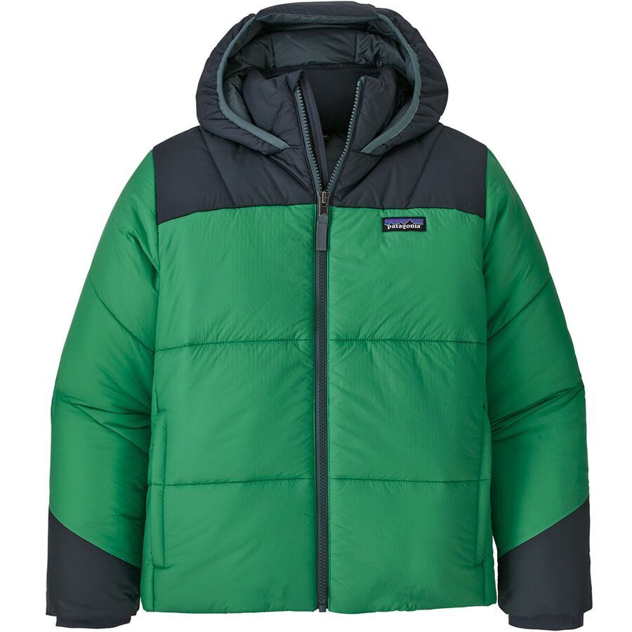 synthetic hooded jacket