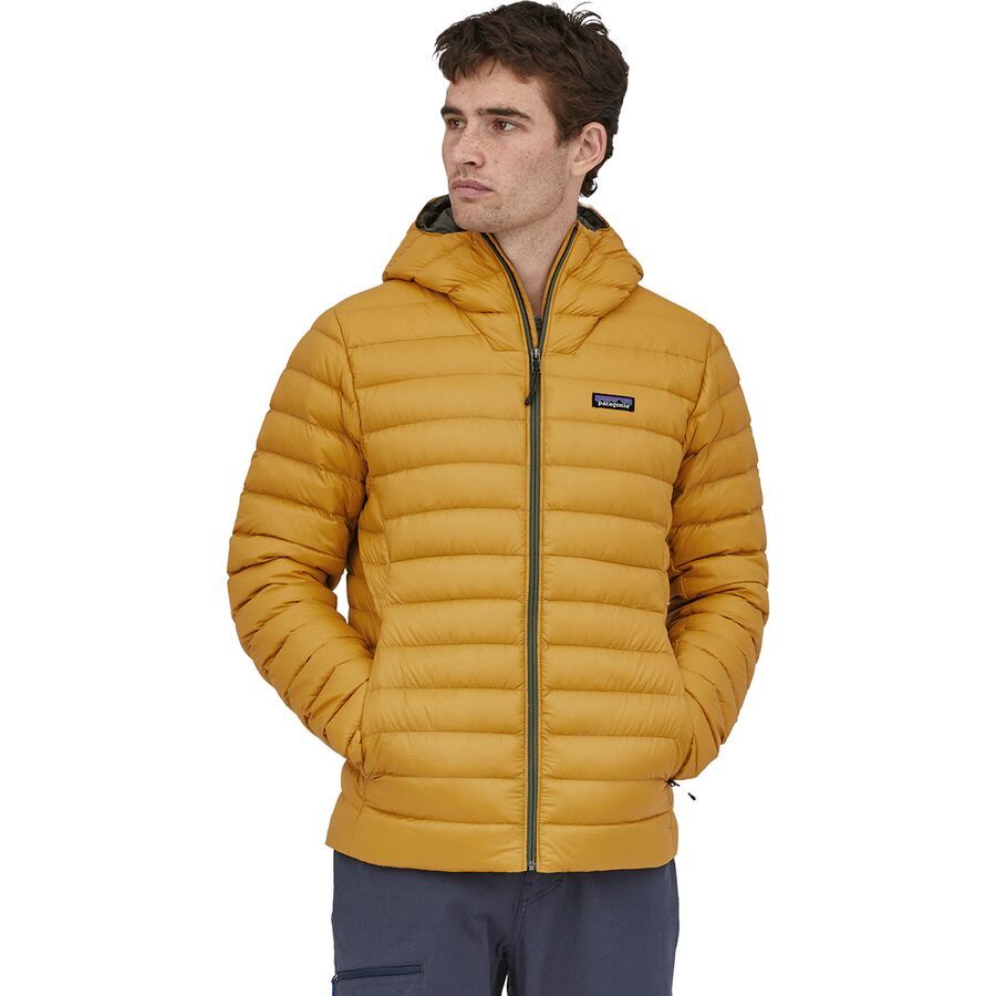 Patagonia Men's Down Sweater Jacket Goosedown Black Size M Full Zip munimoro.gob.pe