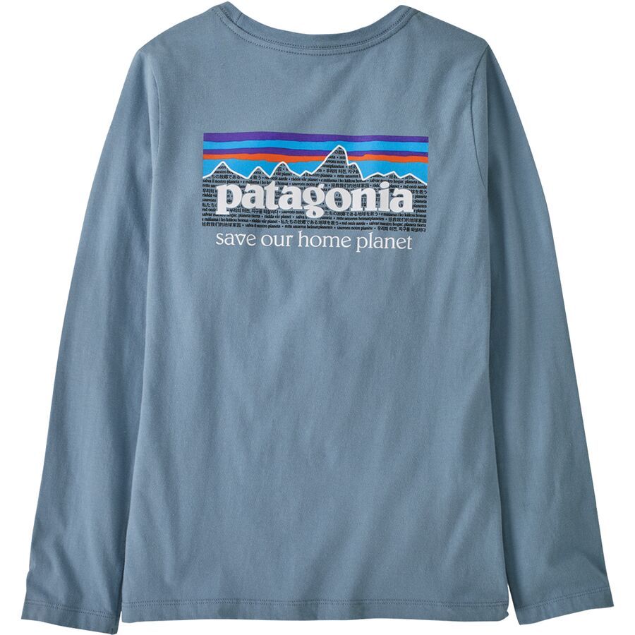 Patagonia Regenerative Organic Cotton Long-Sleeve T-Shirt - Girls