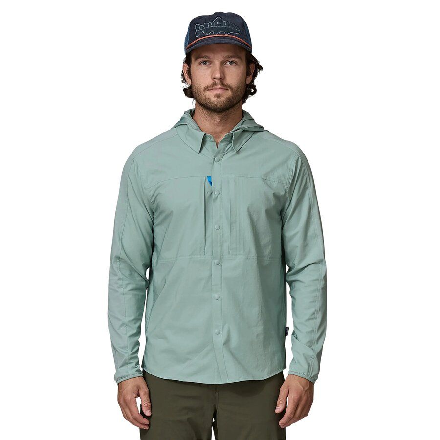 Patagonia River Rambler Hybrid Sun Hooded Shirt - Men's - Clothing