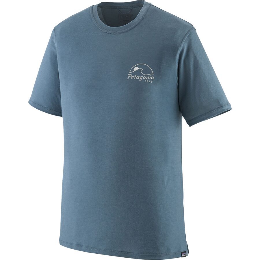 patagonia｜ (M Cap Cool Merino Blend Graphic Shirt (4459 Patagonia Cap Cool Merino Blend Graphic Shirt - Men's - Clothing