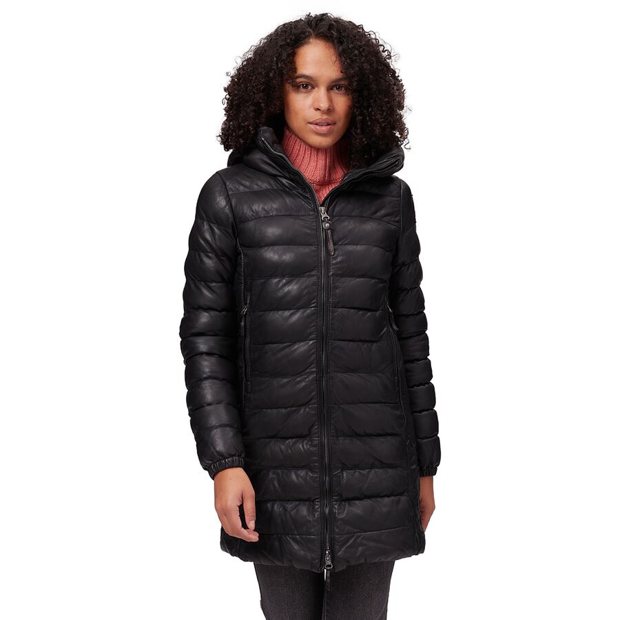Parajumpers demi leather best sale coat