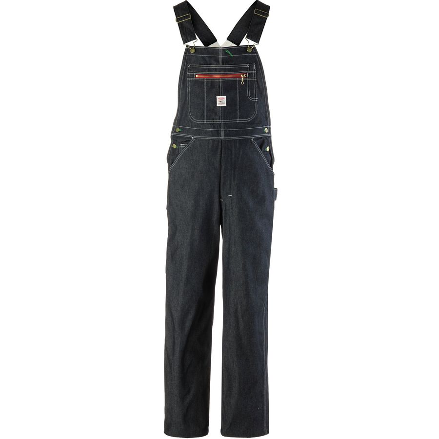 Pointer Brand Low Back Full Cut Denim Overalls - Men's - Clothing