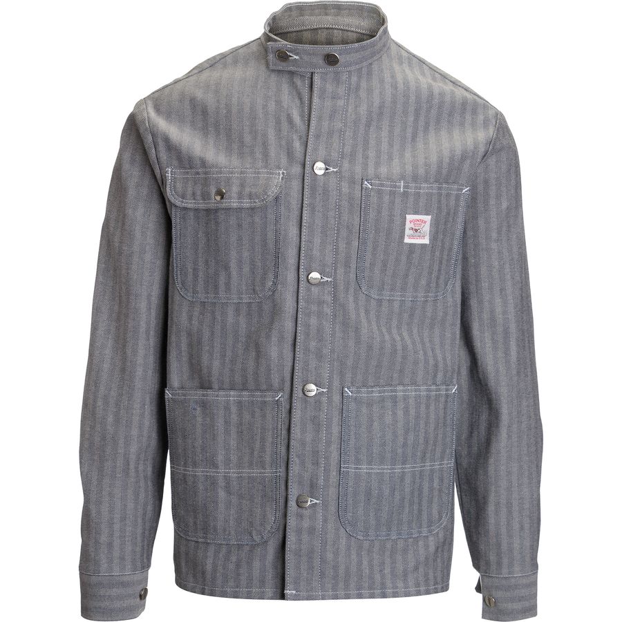 Fisher stripe chore coat shop