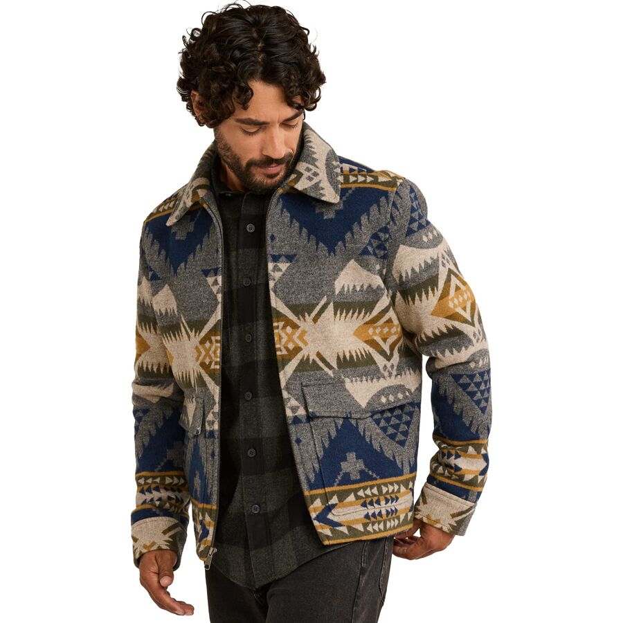 ML ほぼデッド 40s 〜 50s PENDLETON Ombre Zip NEHGRE.jpg