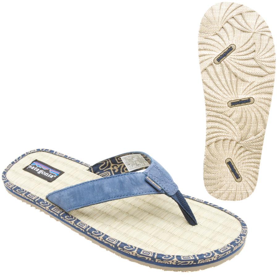 Patagonia Sea Grass Sandals Mens 8 Blue Aztec Tatami Style Woven Patagonia Footwear Sea Grass Sandal - Men main image 2