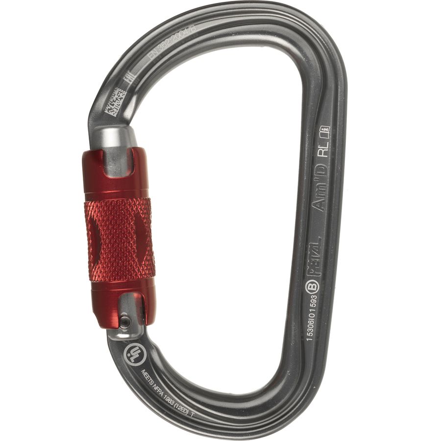Petzl Am'd Carabiner Black Twist Lock Petzl Am'd Carabiner Black Twist Lock